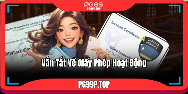 Vắn tắt về giấy phép hoạt động