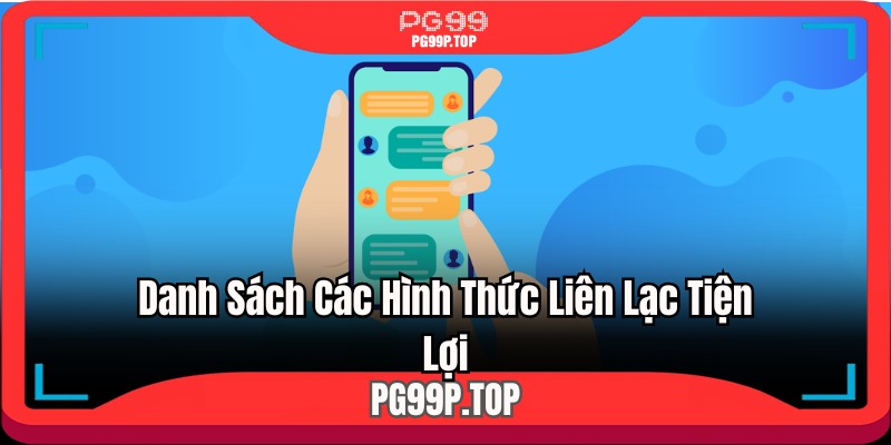 Danh sách các hình thức liên lạc tiện lợi
